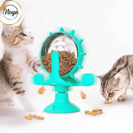 JUGUETE DISPENSADOR DE COMIDA PARA MASCOTAS